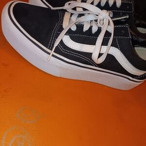 Old Skool Sk8 Low Top Vans-antique Size 7 Mens